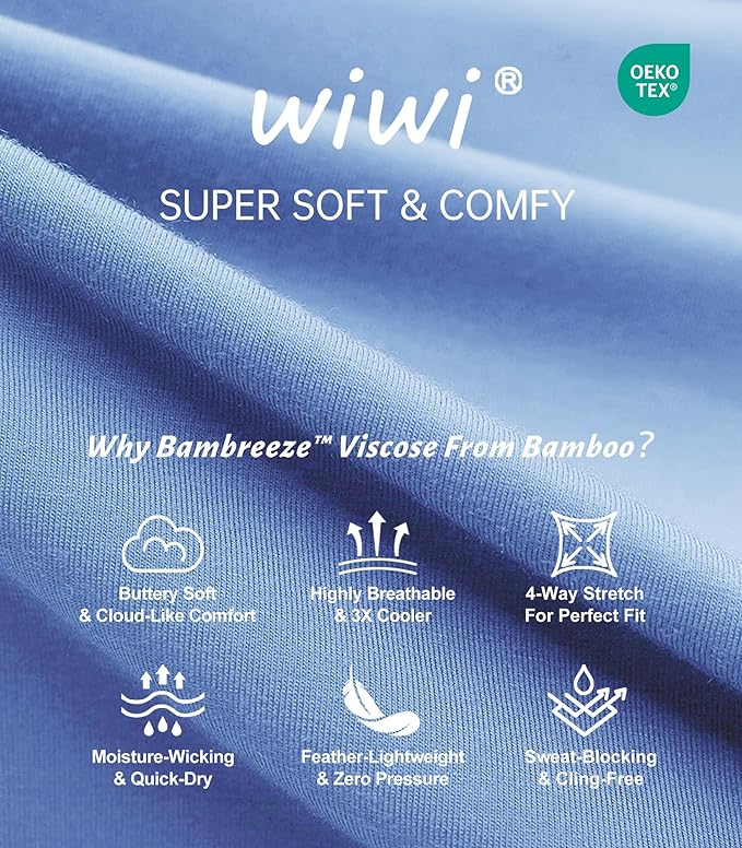 WiWi Soft Viscose from Bamboo Underwear for Women Thermal Long Johns Sets Super Warm Base Layer Top Pants Pajamas Set S-3X