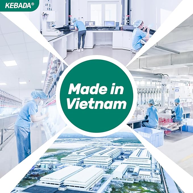 Kebada Work Gloves for Men and Women, Foam Nitrile Coated Safety Gloves with Grip, Ideal for Warehouse Package Handling, Gardening, Mechanic and Construction, Medium