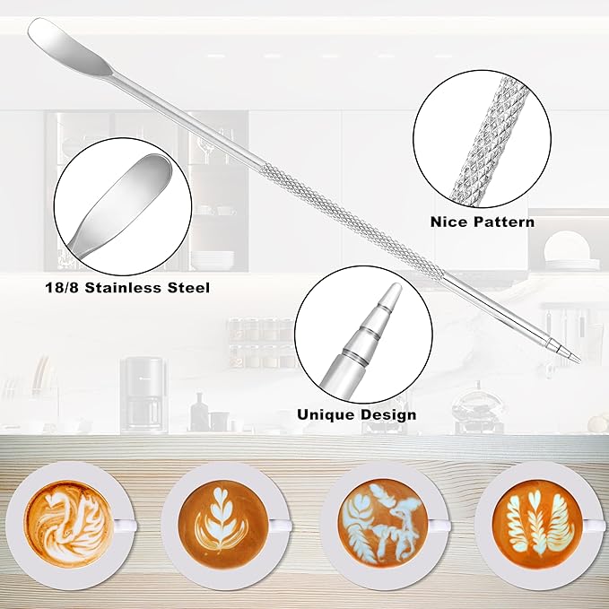 Apexstone Black Espresso Milk Frothing Pitcher 12 oz, Espresso Steaming Pitcher 12 oz, Coffee Milk Frothing Cup, Coffee Steaming Pitcher 12 oz/350 ml