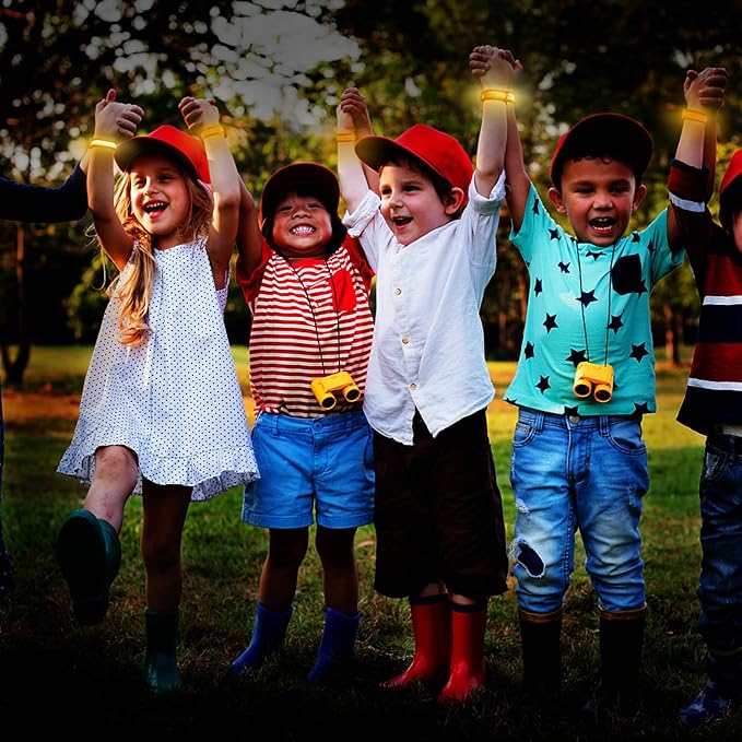 M.best 8pcs LED Light Up Bracelets Glow Flashing Wristbands Glow in The Dark Party Supplies for Wedding, Raves, Concert, Camping,Sporting Events, Party