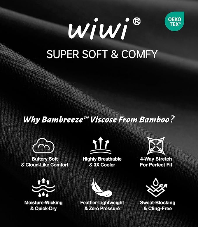 WiWi Soft Viscose from Bamboo Underwear for Women Thermal Long Johns Sets Super Warm Base Layer Top Pants Pajamas Set S-3X