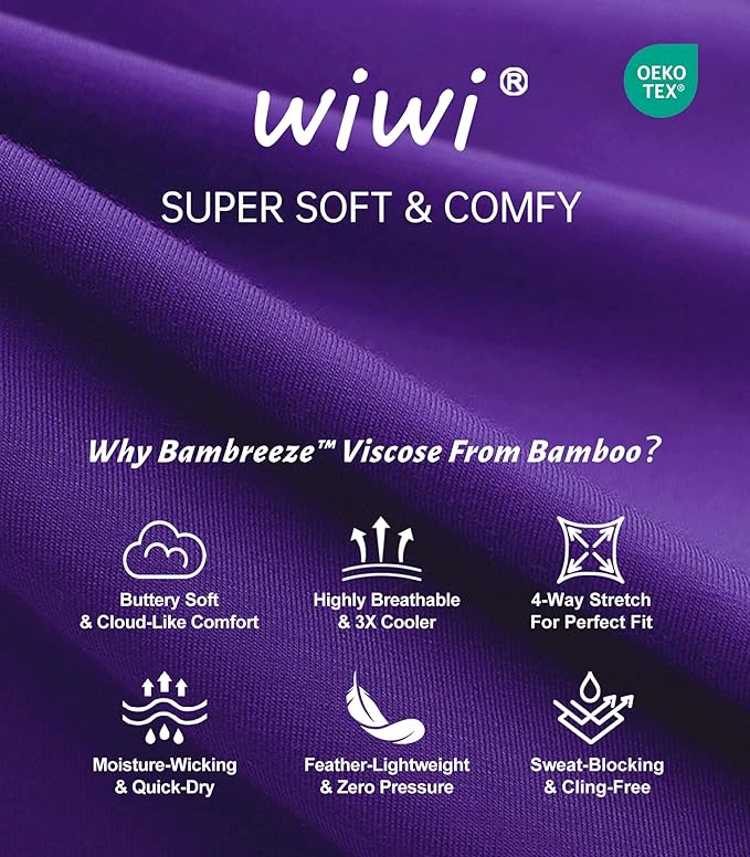 WiWi Soft Viscose from Bamboo Underwear for Women Thermal Long Johns Sets Super Warm Base Layer Top Pants Pajamas Set S-3X
