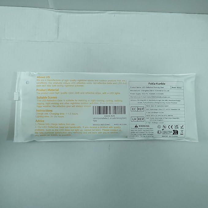 Light Up LED Armband for Running Walking at Night,Reflective Arm Bands for Runners,Rechargeable Jogging Lights,High Visibility Night Running Safety Gear Adjustable Running Women Men Kids