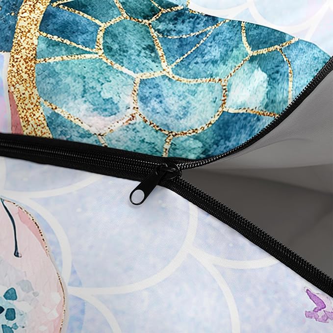 Sea Turtle Sleeping Bag for Kids Boys Girls,Ocean Themed Camping Gear,Waterproof Compact Sleeping Bag for Camping Backpacking Outdoor Hiking.