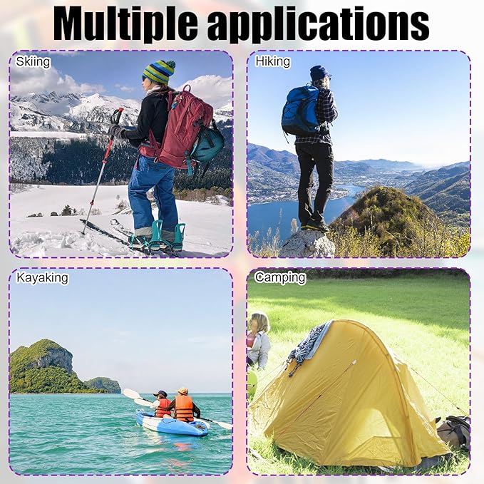 Boat Whistle with Lanyard, Loud Blast Survival Safety Whistle Emergency Accessory for Kayaking Camping Hiking Lifeguard Rescue Gear