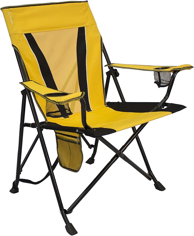 Kijaro XXL Dual Lock Portable Camping Chair - Supports Up to 400lbs - Enjoy The Outdoors in a Versatile Folding Sports & Outdoor Chair