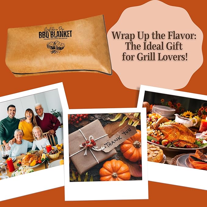 AMADOCOOK™ BBQ Blanket for Resting Meat - Reusable Insulated Meat Resting Bag for Moisture Retention and Tender BBQ - Heavy-Duty with Wide Mouth for Large Brisket, Turkey (21"Original) (21" Original)