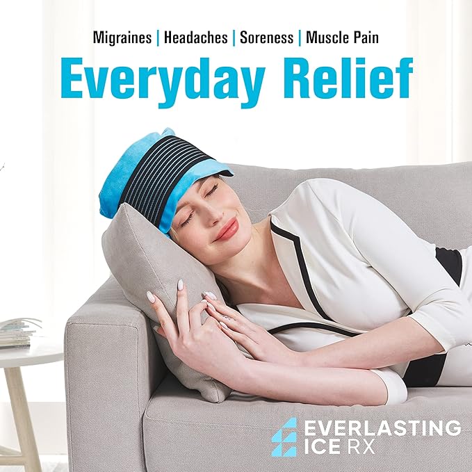 Reusable Hot and Cold Gel Ice Pack Wrap (2 Pack) - Hot and Cold Therapy Solution for Injuries - Adjustable & Flexible for Knees, Back, Shoulders, Arms, and Legs - Ice Packs for Injuries Reusable