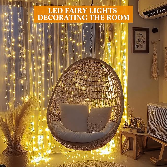 Macarrie 3 Pack Fairy Lights USB Powered 16 ft 50 LED Warm White String Lights Plug in for Xmas Indoor Outdoor Party Wedding Home Festival Tree Garden Decoration