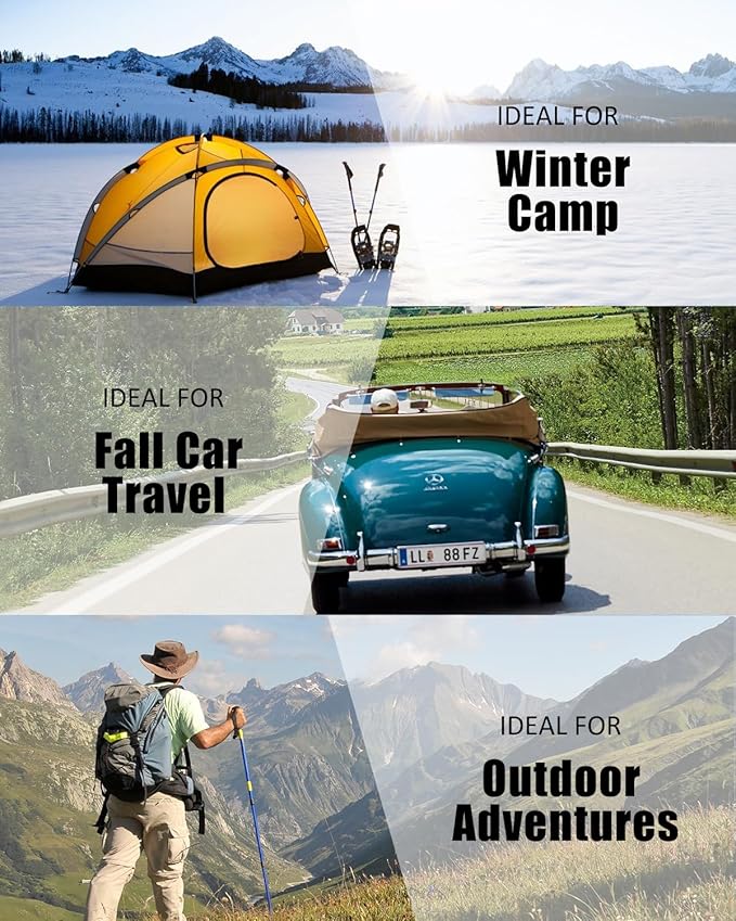 Sleeping Bags for Adults Backpacking Lightweight Waterproof- Cold Weather Sleeping Bag for Girls Boys Mens for Warm Camping Hiking Outdoor Travel Hunting with Compression Bags