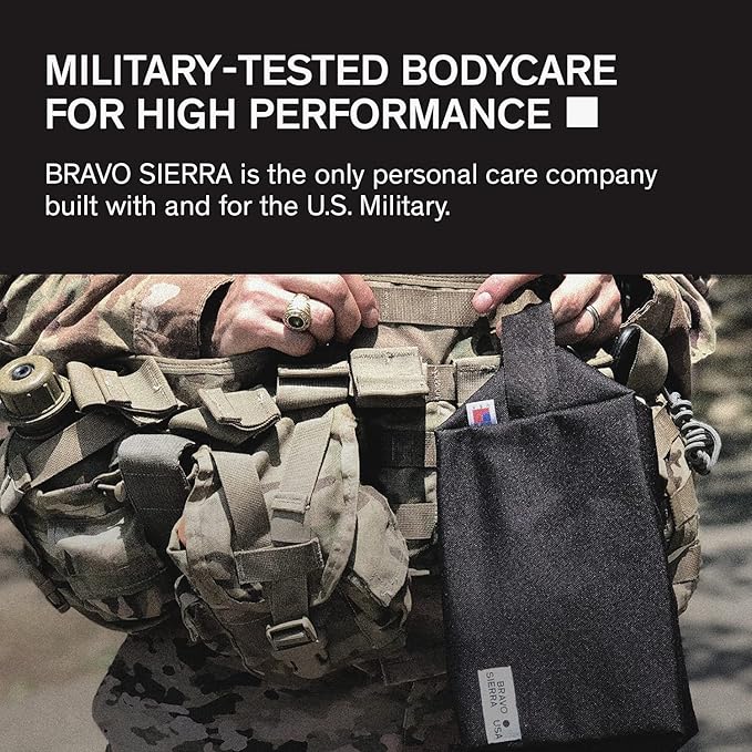 Body Wipes by Bravo Sierra - 10 Individually Wrapped Extra Thick Biodegradable Shower Wipes with Benzalkonium Chloride & Aloe Vera for Adults, Men and Women - No Rinse Bathing Camping & Travel Wipes