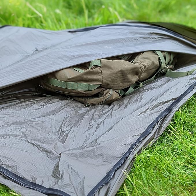 Onewind Ultralight Tent Footprint, Ground Backpack Rain Cover, Waterproof Bag Cover Picnic Sheet Anti-Dew Condensation Packing Sack Gear Storage for Rainy Days Camping Backpacking Hiking