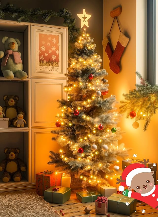 USB Fairy Lights with Remote, 66ft 200 LED USB Powered Twinkle Lights with Time, Waterproof Silver Wire String Lights for Indoor Outdoor Wreath Wall Dorm Bedroom Mason Jar Christmas Tree Decoration