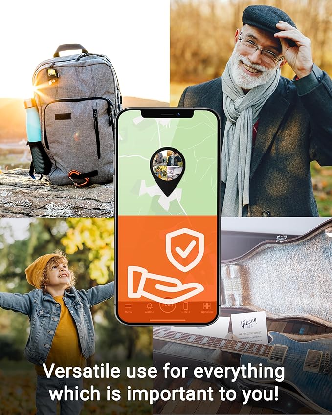 PAJ GPS - People Finder 4G - Mini GPS Tracker for Children and Elderly People - Up to 5 Days Battery Life - Small Tracking Device with Real-Time Location, Alarm Notifications - Suitable for Dementia