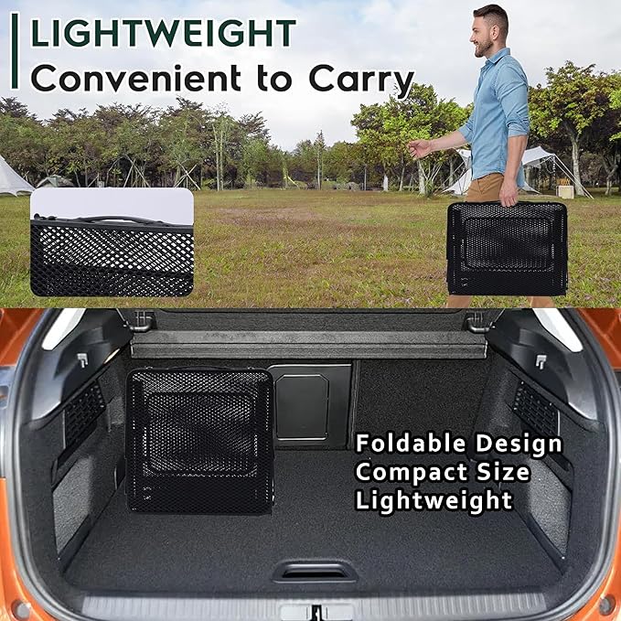 Nice C Camping Table, Compact Folding Table, Grill Table, Outdoor Tables, Camping Tables That Fold Up Lightweight, with 4 Side Tables & Mesh Net for BBQ, Camping