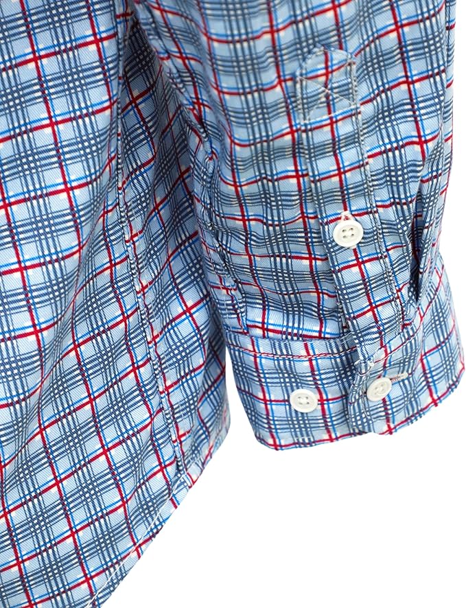 KONRECO FR Shirts for Men Fire Resistant Button Down Work Shirt 100% Cotton 6.5oz Lightweight Welding Shirts