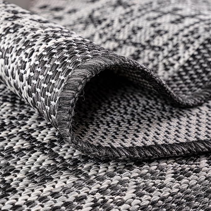 Keen Home Design Terrace Outdoor Area Rug - 10x14 Washable Indoor/Outdoor Rug for Patio, Kitchen, Balcony, Beach, Garden, Deck and Porch, Size: 10'x14'