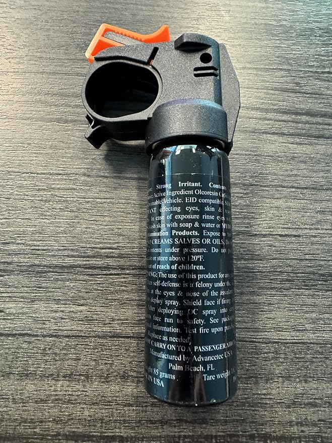 Police Magnum Self Defense Pepper Spray Fogger – Maximum Strength Personal Protection – Portable Non-Lethal Safety Gear – Made in USA – 2 Pack 3oz FM