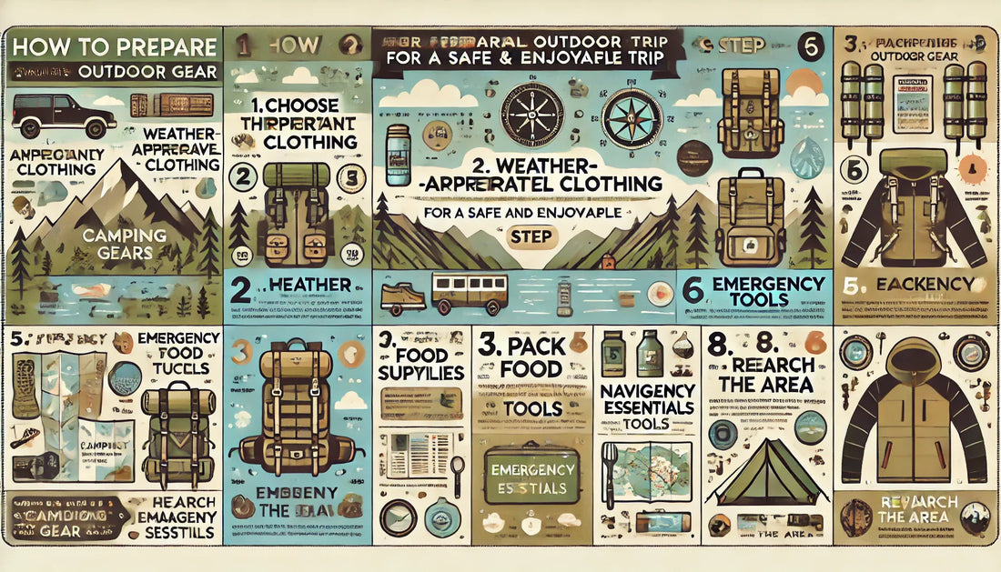 How to Prepare Essential Outdoor Gear for a Safe and Enjoyable Trip