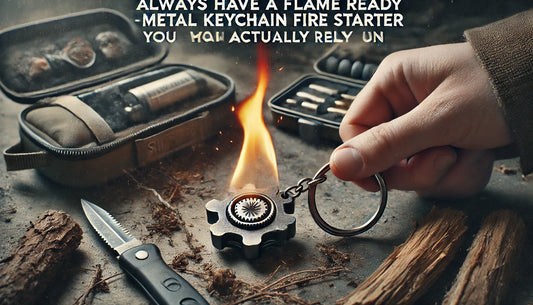 Always Have a Flame Ready — Metal Keychain Fire Starter You Can Actually Rely On
