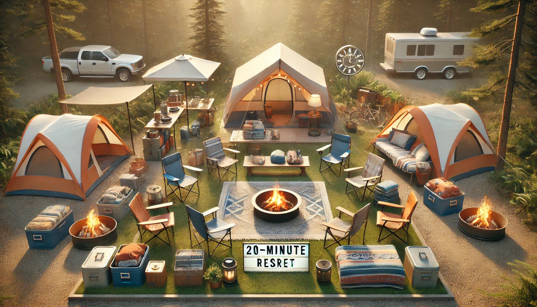 Weekend Camp Setup Reset: 20-Minute Outdoor Living Refresh