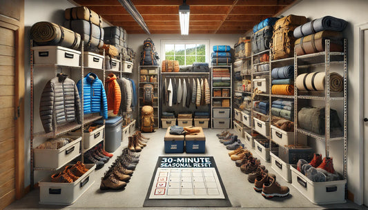 Seasonal Outdoor Gear & Storage Reset: 30-Minute Prep for Next Adventure