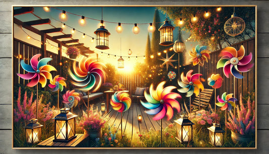 Garden & Yard Décor: Light, Color & Motion in the Open Air