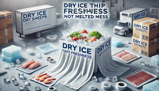 Dry Ice Sheets That Ship Freshness, Not Melted Mess