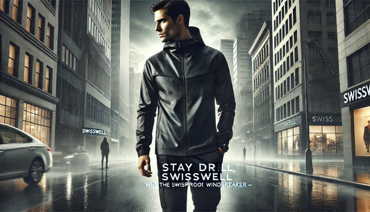 🌧️ Stay Dry, Stay Ready — Why the SWISSWELL Waterproof Windbreaker is a Must-Buy