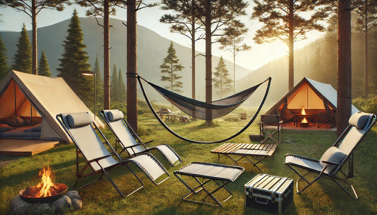 Camping Chairs, Hammocks & Loungers