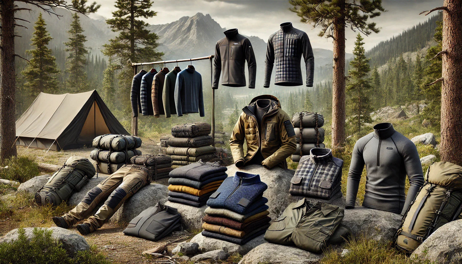 Men’s Outdoor Apparel & Base Layers