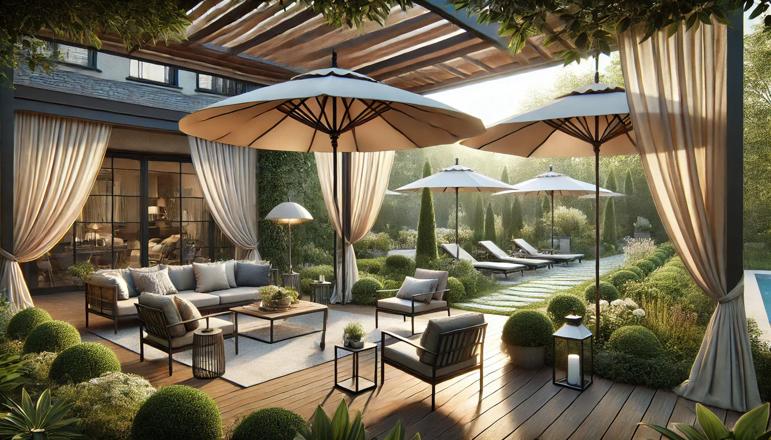 Patio Umbrellas, Awnings & Shade