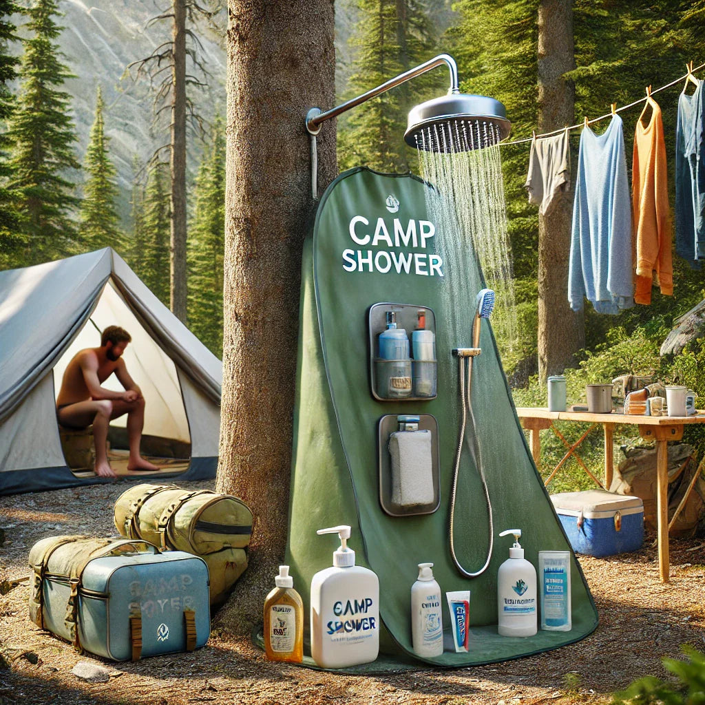 Camp Showers & Toiletry Kits
