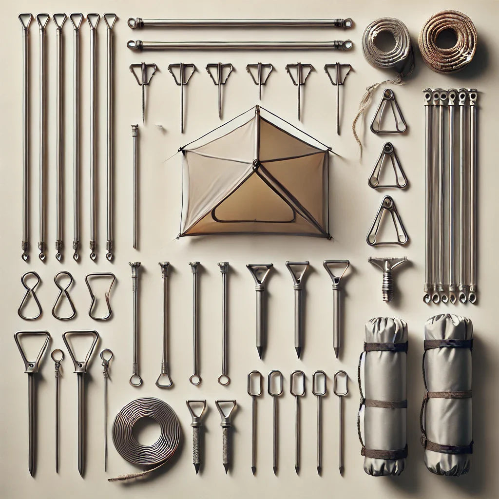 Tent Stakes & Poles