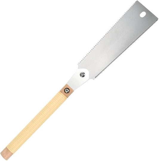 10” SK5 Blade Hand Saw, Double Edge 3 Side Grinding Teeth Japanese Pull Saw, Impulse Hardening Steel Teeth,Sharp and Light Woodworking Tools Gift for Men Women Carpenter and DIY Hobbyist
