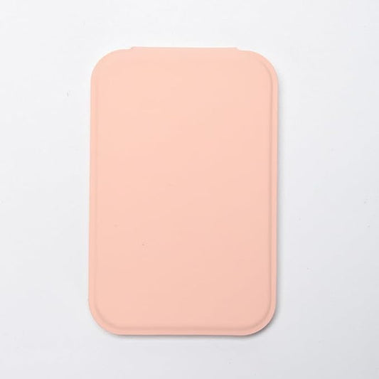 Hand Mirror,Ultrathin Ultralight, Portable, Folding, Handheld, Compact Travel Mirror for Camping,Home,Office,Small Mirror for Pocket and Purse,Good for Gift (Pink)