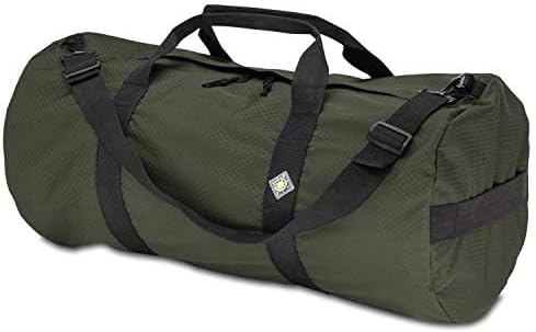 North Star Sports Foldable Duffle Bag for Travel, Gym & Outdoor Camping | Tough and Packable Sport Equipment Bag & Gear Organizer | Heavy Duty Large Duffel Bags for Traveling