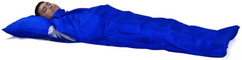 Marycrafts 100% Pure Mulberry Silk Single Sleeping Bag Liner Travel Sheet 83"x33"