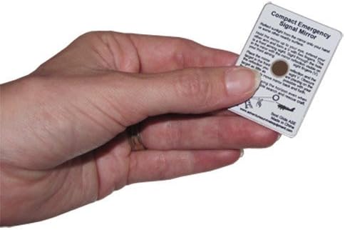 Military Grade Stainless Steel Emergency Signal Mirror