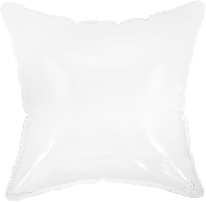 Transparent Pillow Bed Pillows Inflatable Couch Sofa Clear Water Resistant Inset Inflatable Throw Cushion Large Packing Filler Inflatable Cushion Outdoor Cushions Insert