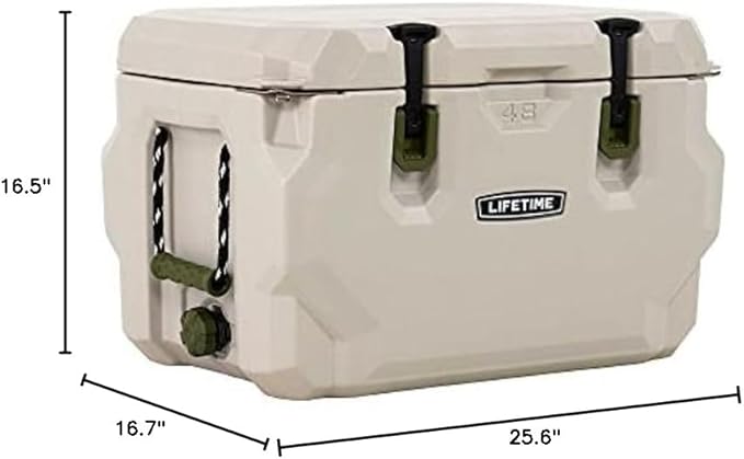 Lifetime Hard Cooler, High Performance Ice Chest