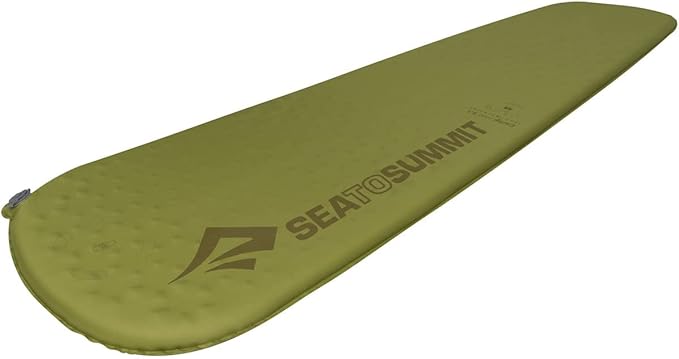 Sea to Summit Camp Self-Inflating Foam Sleeping Mat for Camping and Backpacking, Tapered - Regular (72 x 20 x 1.5 inches)