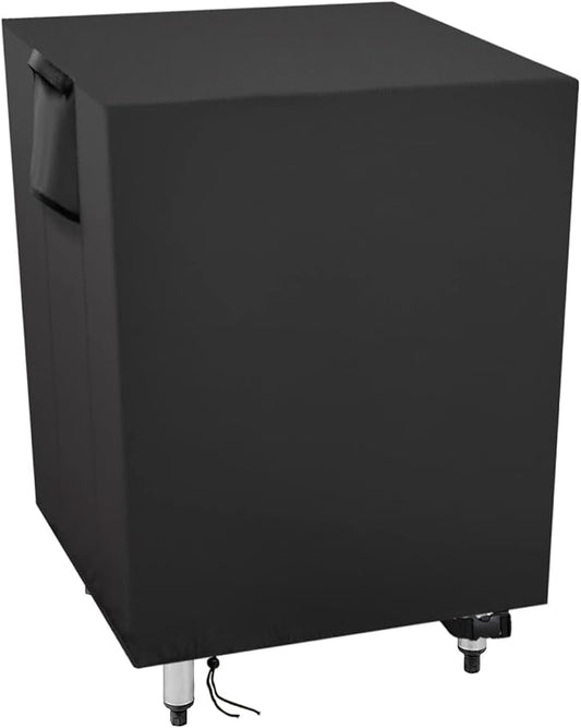 Outdoor Prep Table Cover 24 Inch, Waterproof Patio Stainless Steel Metal BBQ Table Cover All Season Protection for Outdoor Table - 24 x 24 x 35 Inch