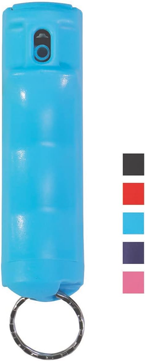 Zarc Vexor Police Strength Pepper Spray, Flip-Top Finger Grip, 20+ Shots, 10-12 Ft. Range - 4 Pack