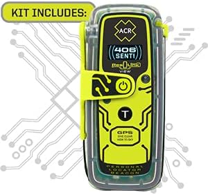 ResQLink View GPS PLB & ResQFlare USCG Approved Electronic Distress Flare Premium Safety Kit - Ideal for Hiking, Hunting, Boating, Fishing - Alert Search & Rescue for Any Outdoor Emergency