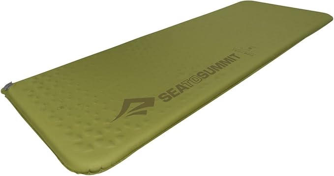 Sea to Summit Camp Self-Inflating Foam Sleeping Mat for Camping and Backpacking, Rectangular - Regular (72 x 25 x 1.5 inches)