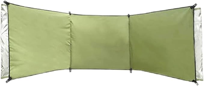 WANLIAN Windbreaks Stove Windscreen Oxford cloth(No included Poles)Camping Beach Windshield Shelter,Backpack Portable Picnic Screen,Sunshade Screen,Outdoor Caravan Privacy Shield,for Garden BBQ Picnic