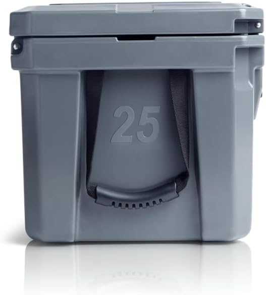 Cobalt 25 Quart Roto-Molded Super Ice Cooler | Large Ice Chest Holds Ice Up to 3 Days |