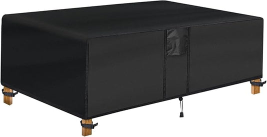 Patio coffee table cover (48"L x 28"W x 13"H)