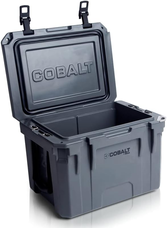 Cobalt 25 Quart Roto-Molded Super Ice Cooler | Large Ice Chest Holds Ice Up to 3 Days |
